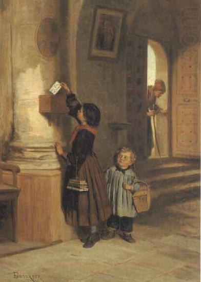 theophile-alexandre steinlen Lettre Au Bon Dieu china oil painting image